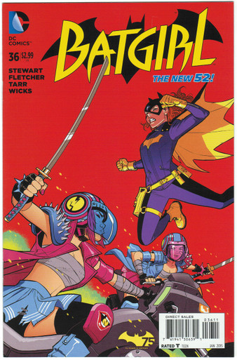 Batgirl #36 NM Front Cover