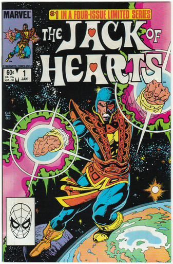 Jack of Hearts #1 VF/NM Front Cover