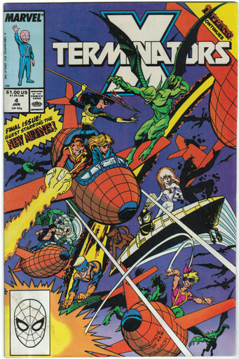 X-Terminators #4 FN Front Cover