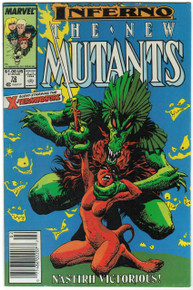 New Mutants #72 VF Front Cover