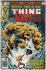 Marvel Two-In-One #56 VF Front Cover
