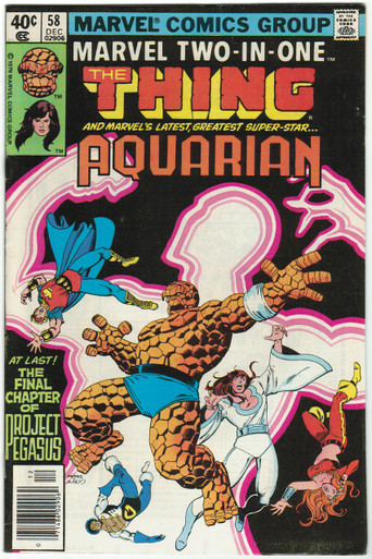 Marvel Two-In-One #58 VF Front Cover