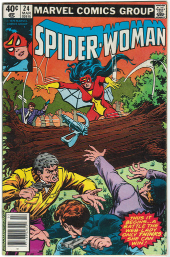 Spider Woman #24 FN/VF Front Cover