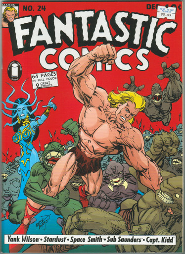 Fantastic Comics #24 NM Front Cover