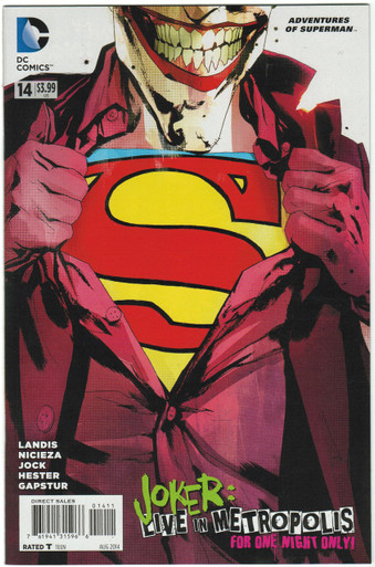 Adventures of Superman #14 NM Front Cover