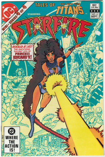 Tales of the New Teen Titans #4 VF/NM Front Cover