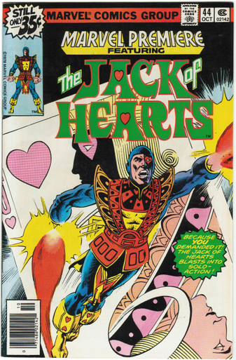 Marvel Premiere #44 VF+ Front Cover