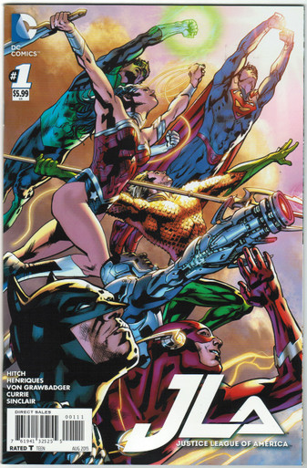 Justice League of America Vol. 4 #1 NM Standard Cover Front 