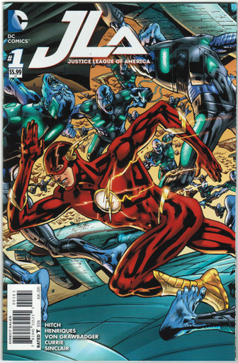 Justice League of America Vol. 4 #1 NM Flash Cover Front 