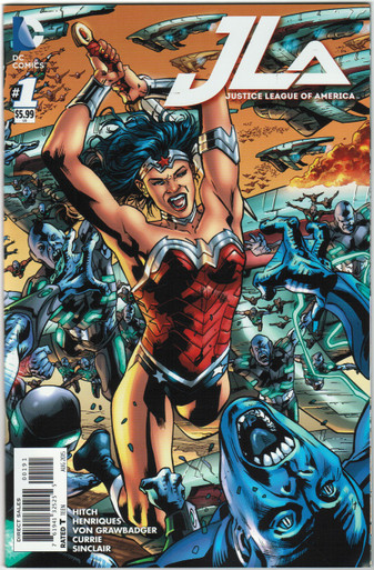 Justice League of America Vol. 4 #1 NM Wonder Woman Cover Front 