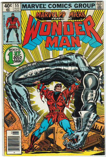 Marvel Premiere #55 VG Front Cover