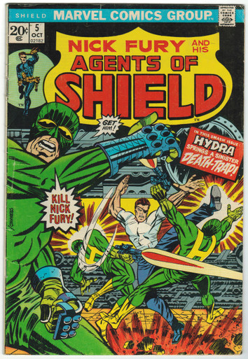 S.H.I.E.L.D. #5 VG+ Front Cover