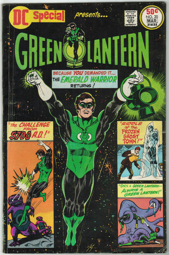 DC Special #20 VG Front Cover