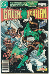 Green Lantern #168 FN Front Cover