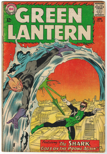 Green Lantern #28 VG/FN Front Cover