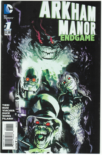 Arkham Manor Endgame #1 VF Front Cover