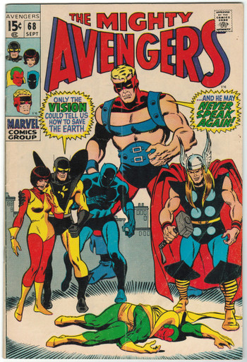 Avengers #68 GD/VG Front Cover