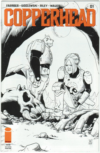 Copperhead #1 2nd Print NM Front Cover