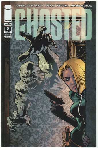 Ghosted #2 2nd Print NM Front Cover