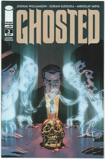 Ghosted #3 2nd Print NM Front Cover