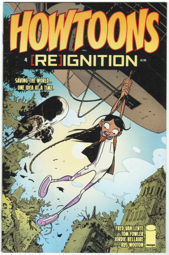 Howtoons Reignition #4 NM Front Cover