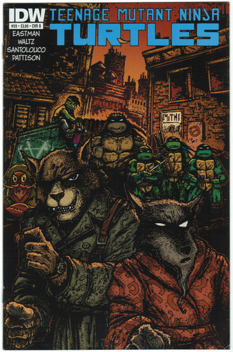 TMNT Ongoing #39 VF Cover B Front Cover