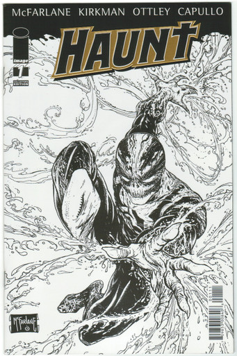 Haunt #1 Gold Foil Variant NM Front Cover