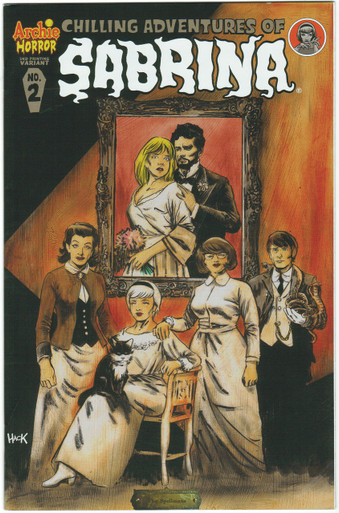 Chilling Adventures of Sabrina #2 2nd Print NM Front Cover