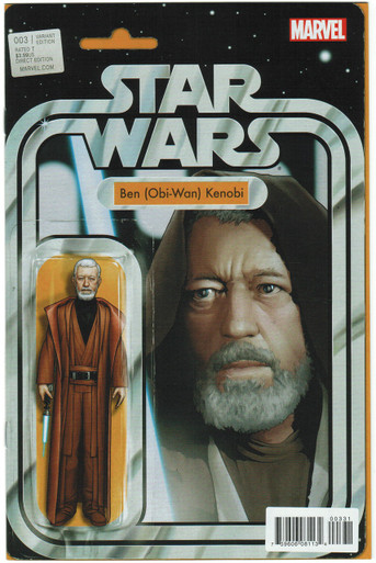 Star Wars #3 Action Figure Variant NM Front Cover