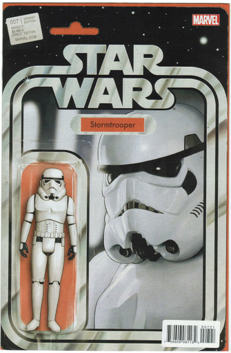 Star Wars #7 Action Figure Variant VF/NM Front Cover