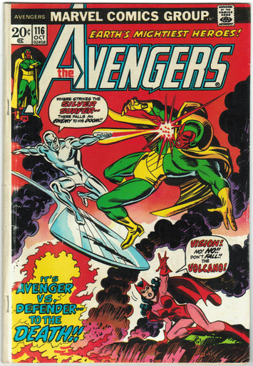 Avengers #116 GD/VG Front Cover