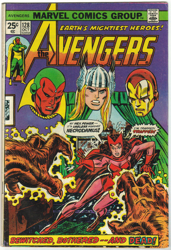 Avengers #128 FN Front Cover