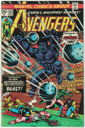 Avengers #137 VG/FN Front Cover