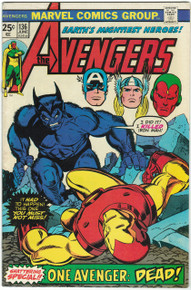 Avengers #136 FN Front Cover