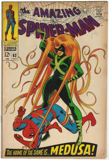 Amazing Spider Man #62 VG/FN Front Cover