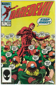 Daredevil #209 VF