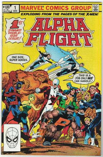 Alpha Flight #1 VF/NM Front Cover