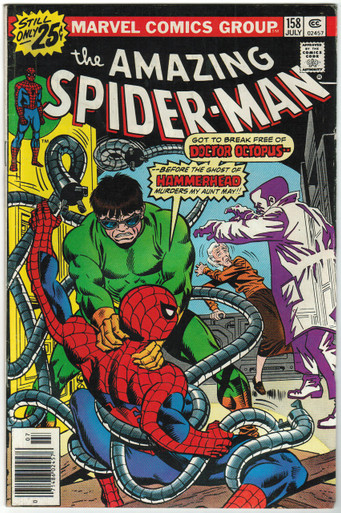 Amazing Spider Man #158 FN Front Cover