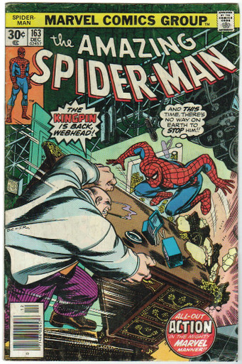 Amazing Spider Man #163 VG Front Cover