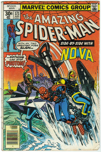 Amazing Spider Man #171 VG Front Cover