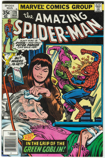Amazing Spider Man #178 VF Front Cover