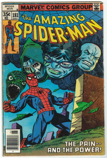 Amazing Spider Man #181 GD Front Cover