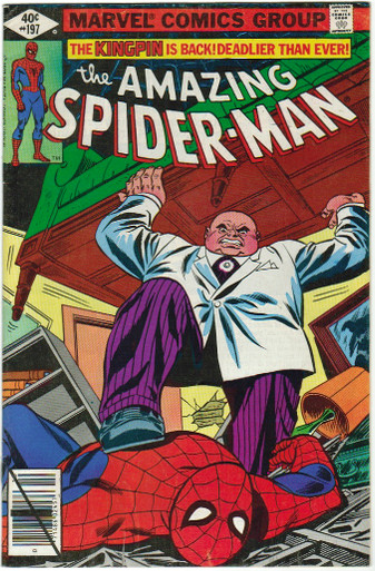 Amazing Spider Man #197 VF Front Cover