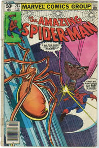 Amazing Spider Man #213 GD