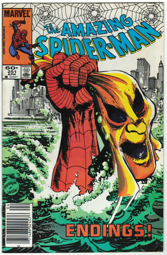 Amazing Spider Man #251 VF Front Cover