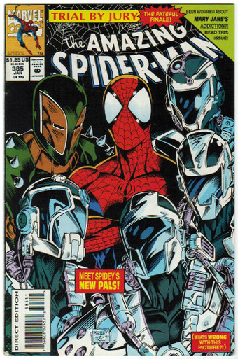 Amazing Spider Man #385 VF Front Cover