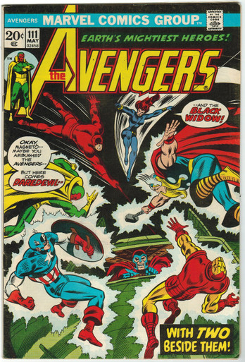 Avengers #111 FN Front Cover