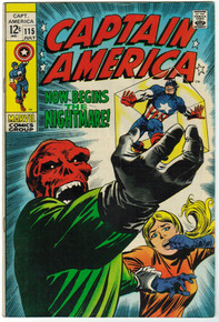 Captain America #115 VF Front Cover