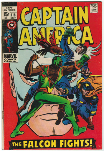 Captain America #118 FN Front Cover