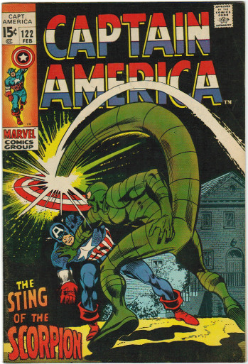 Captain America #122 VF/NM Front Cover
